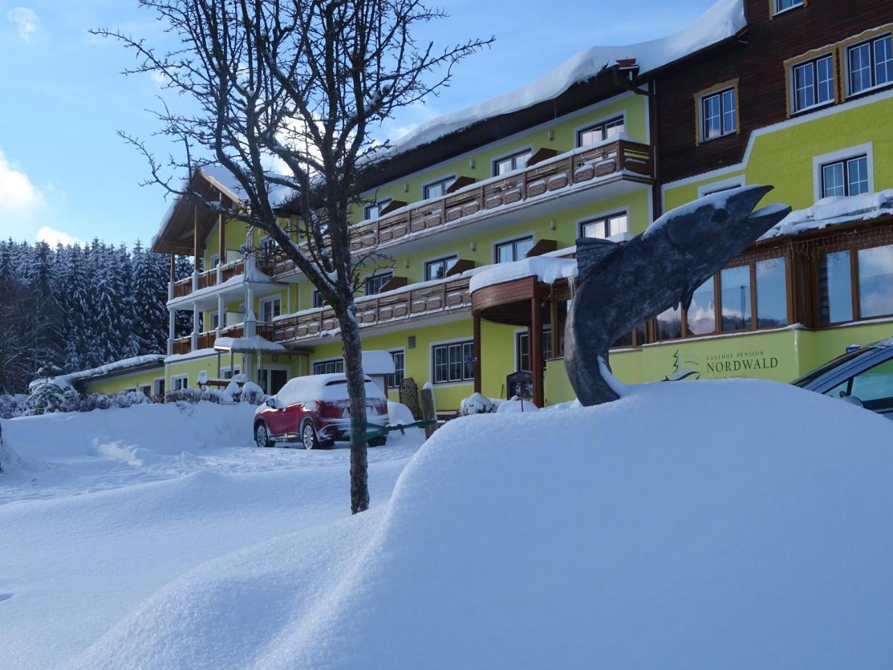 Gasthof-Pension Nordwald Harbach  Exteriér fotografie